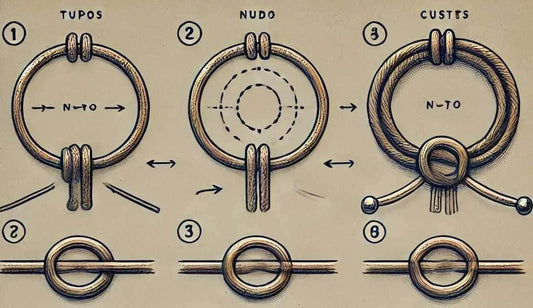 🧬 Cómo hacer nudos para cerrar tu pulsera de hilo.