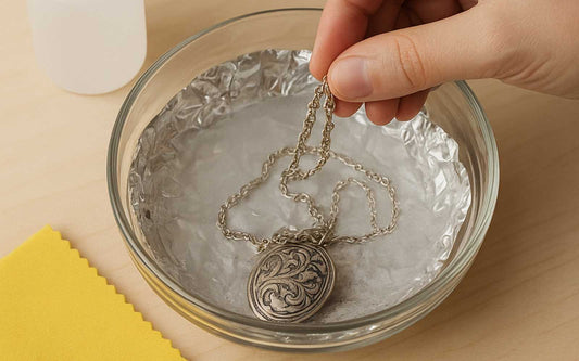 Paso a paso para restaurar joyas de plata muy manchadas